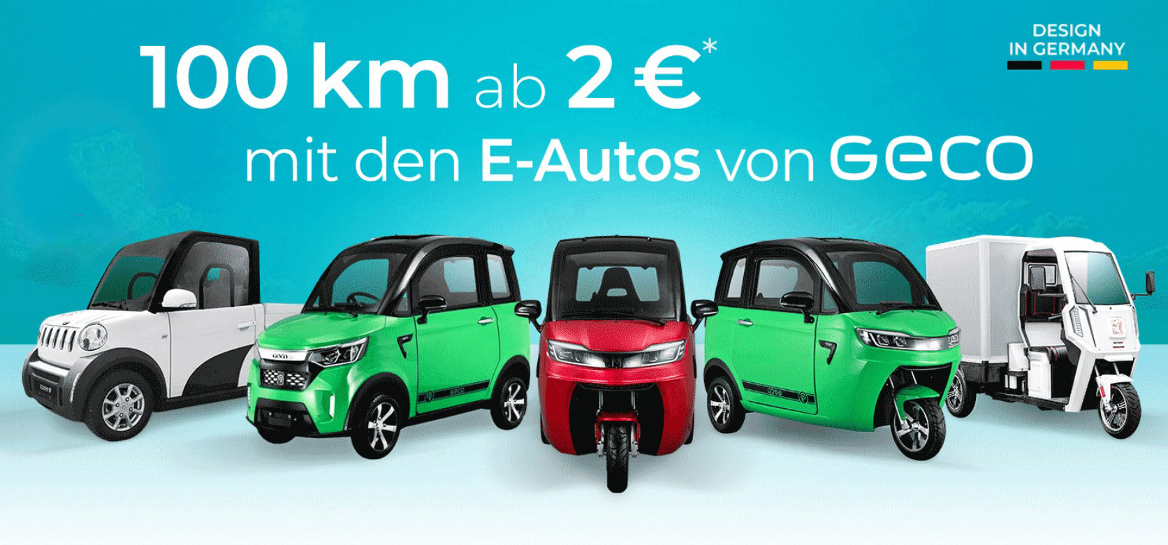 E-Kabinenroller, E-Fahrzeuge von Geco E-Fahrzeuge E-Kabinenroller Geco 45 Km/h